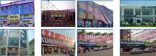 bayrak flama s�slemeleri