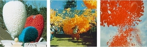 g�ky�z�ne u�an balon b�rakma