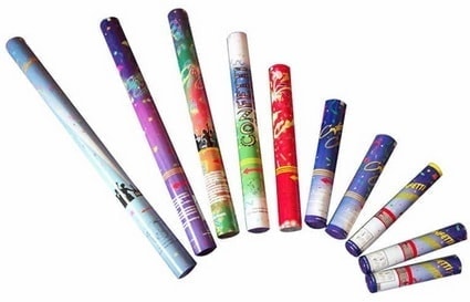 Konfeti �e�itleri